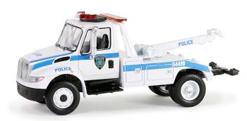 GREEN33250-A - H.D TRUCKS INTERNATIONAL Durastar 4400 2019 New Jersey Police tow truck