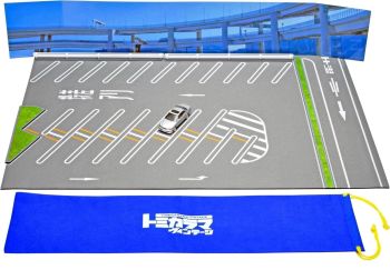 TOM337157 - Parking Area mat B with TOYOTA Chaser 2.5 Tourer V 1998 grey