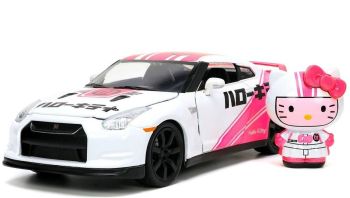 JAD33724 - NISSAN GT-R R35 with figurine HELLO KITTY 2009