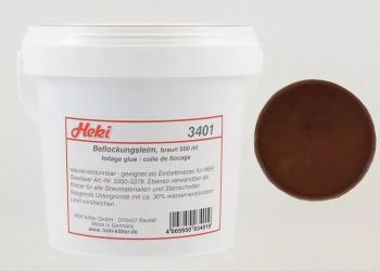 HEK3401 - Brown flocking glue - 500 ml