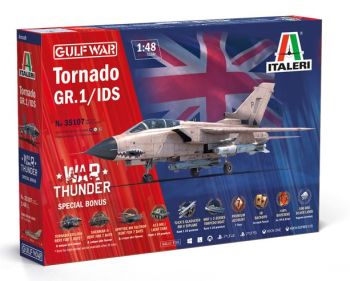 ITA35107 - WAR THUNDER fighter aircraft - TORNADE GR.1/IDS Gulf War - to assemble and paint