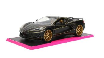 JAD35203 - CHEVROLET Corvette C8 Stingray 2020 Black - PINK SLIPS