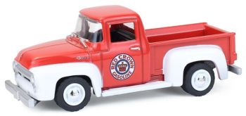 GREEN35300-A - FORD F-100 1954 red and white RED CROWN GASOLINE from the BLUE COLLAR series