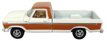 GREEN35310-D - 1977 FORD F-150 Ranger XLT (orange & white) - ALL-TERRAIN series (blister pack)