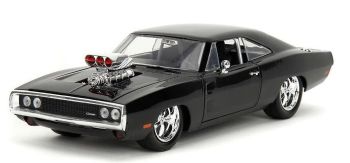 JAD35421 - DODGE Charger 1970 Black FAST & FURIOUS