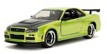 JAD35683 - NISSAN Skyline GT-R Candy 389C 2002 green - PINK SLIPS