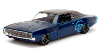 JAD36009 - DODGE Charger Widebody 1968 Blue - PINK SLIPS