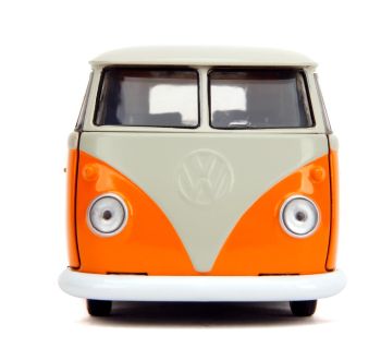 JAD36144 - 1961 VOLKSWAGEN Bus Orange and Beige DISNEY Stitch