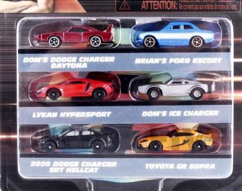 JAD36680 - 6-car FAST & FURIOUS pack