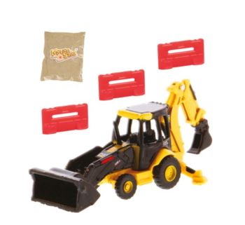 CARRERA37085964 - PlayBox kit - CATERPILLAR 420E backhoe loader with magic sand