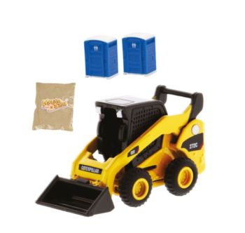 CARRERA37085965 - PlayBox kit - CATERPILLAR 272C mini loader with magic sand