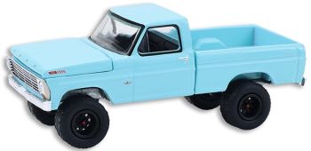 GREEN37330-B - 1967 Ford F-100 Custom Pickup, turquoise blue, from the Barrett-Jackson series