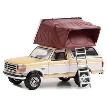GREEN38050-F - 1996 beige FORD Bronco XLT from THE GREAT OUTDOORS series in blister pack