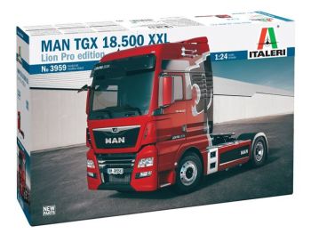 ITA3959 - MAN TGX XXL 4x2 Red Lion Pro Edition to assemble and paint