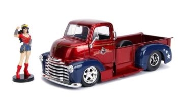 JAD30453 - 1952 CHEVROLET Chevy COE Pickup with WONDER Woman