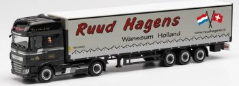 HER313872 - DAF XF SSC Euro 6 4x2 with tarpaulin trailer 3 Axles RUUD HAGENS