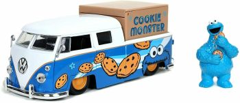 JAD31751 - 1962 VOLKSWAGEN Bus with Monster Cookie Figure