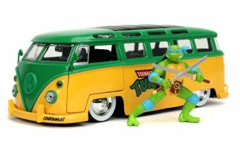 JAD31786 - VOLKSWAGEN Bus TORTUES NINJA with Leonardo figurine