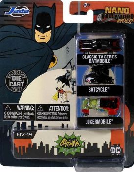JAD31988 - 3 Classic Batman Vehicles