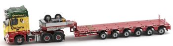 IMC32-0018 - MERCEDES BENZ Arocs Big Space 6x4 with trailer NOOTEBOOM 6 axles transport QUINTO