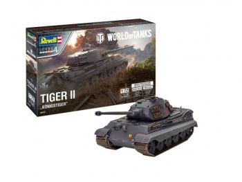 REV03503 - Tank Tiger II Ausf. B WORLD OF TANKS to assemble and paint
