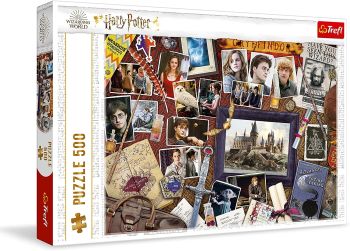 TRF37400 - Puzzle 500 Pieces HARRY POTTER Memory of Hogwarts