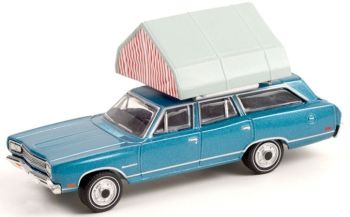 GREEN38010-B - PLYMOUTH Satellite station wagon THE GREAT OUTDOORS in blister pack