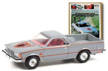 GREEN39080-D - CHEVROLET El Camino 1980 VINTAGE AD CARS in blister pack