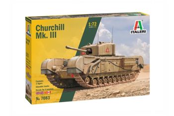 ITA7083 - Churchill Mk. III tank to assemble and paint