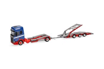 HER318242 - SCANIA CR 20 HD LKW 4x2 vehicle transporter with 3-axle trailer RIWATRANS