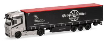 HER318891 - MERCEDES BENZ Actros L 4x2 with 3-axle trailer POPOV Spedition