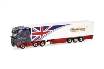 HER319225 - DAF XG 6x2 with 3-axle HARRISONS trailer