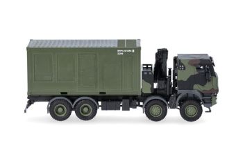 HER747288-002 - IVECO Trakker 8x8 with a 20-foot container and crane, Bundeswehr