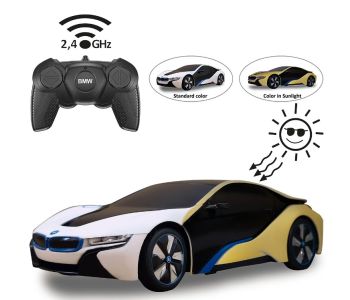 JAM403003 - BMW i8 White or Yellow - UV Photochromic Series - Radio-controlled