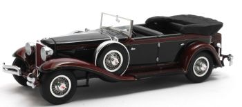 MTX40307-013 - CORD L-29 Phaeton Sedan convertible 1931 Black and Brown - Limited to 120 units.