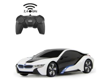 JAM404495 - BMW i8 White (tinted windows) - Radio-controlled