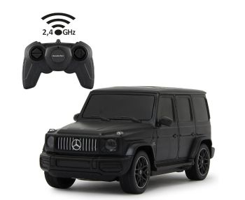JAM405191 - MERCEDES AMG G63 Matte Black with tinted windows - Radio-controlled