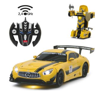 JAM410029 - MERCEDES-AMG GT3 Yellow - Transformable - Radio-controlled