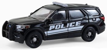GREEN43050-D - FORD Police Interceptor Utility 2023 - Whitestown Police Department from the HOT PURSUIT series (in blister pack)
