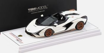 TSM430832 - LAMBORGHINI Sian Roadster 2020 White