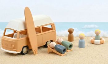 NOREV431040 - VOLKSWAGEN Combi Type 2 Yellow - Plastigam series