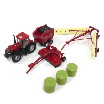ERT44078 - Hay package – CASE IH Puma 240 CVT Mower 8312 windrower and baler