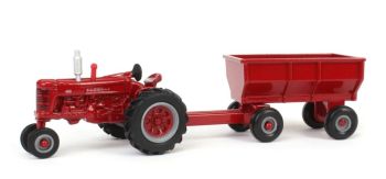 ERT44376 - FARMALL 400 row crop with trailer