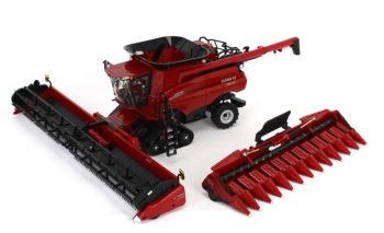 ERT44403 - CASE IH AFS Connect 9260 crawler combine harvester with 2 cutters - Prestige Collection