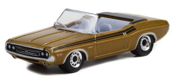 GREEN44940-A - DODGE Challenger convertible 1971 from the TV series THE MOD SQUAD 1968-1973 in blister pack