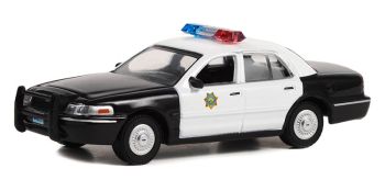 GREEN44980-B - FORD Crown Victoria Interceptor 1998 from the film RENO 911 ! under blister