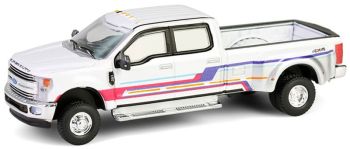 GREEN46160-D - FORD F-350 Lariat Dually Custom 2019 from the DUALLY DRIVERS series, in blister pack: