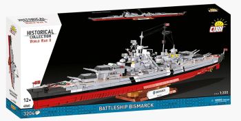 COB4860 - Battleship Bismarck - 3204 pieces