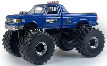 GREEN49160-D - FORD F-350 1990 #4 Monster truck - BIG FOOT from the KINGS OF CRUNCH series in blister pack