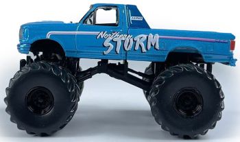 GREEN49160-F - FORD F-250 1993 Monster truck - NORTHERN STORM from the KINGS OF CRUNCH series in blister pack